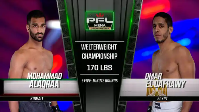 モハメド・アラクラ vs. オマール・エル・ダフラウィ