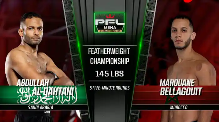 アブダラ・アルカタニ vs. マルワン・ベラグイト