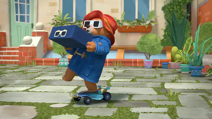 庭で日食ピクニック/スター発明家になったパディントン