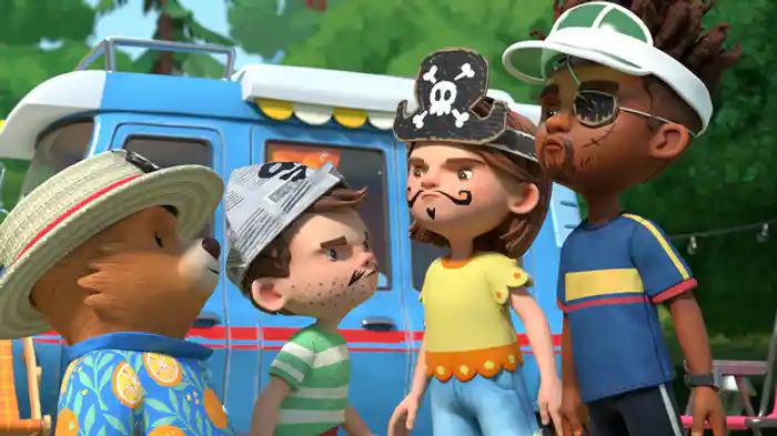 宝さがしはだまし合い/アッとおどろく砂の城をつくろう