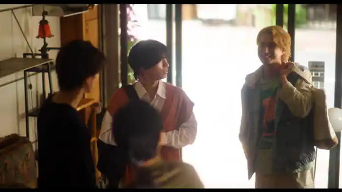 「運命の赤い糸じゃん！」