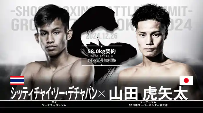 山田虎矢太 vs. シッティチャイ・ソー・デチャパン