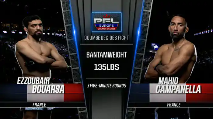 エズバイール・ボゥアルサ vs. マヒオ・カンパネラ