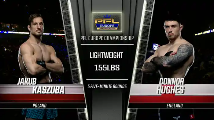 ヤクブ・カシュバ  vs. コナー・ヒューズ