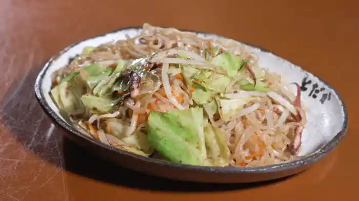 白滝の海鮮塩焼きそば