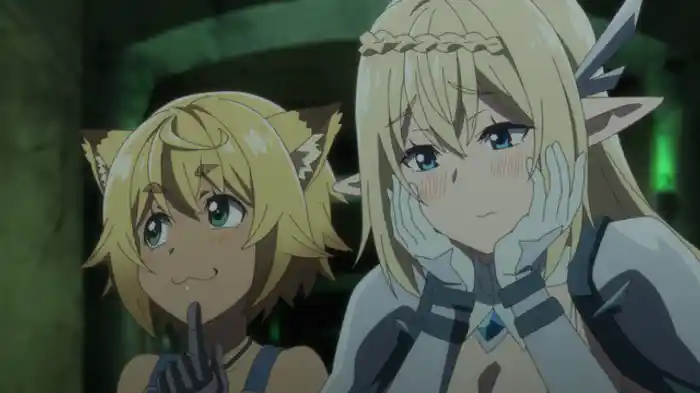 エルフ娘とドラゴン娘