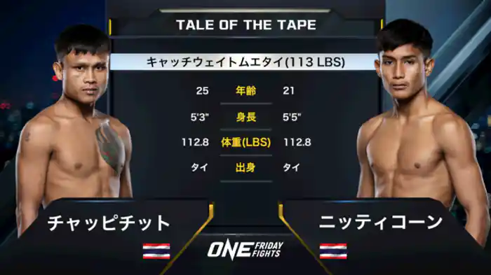 チャッピチット・ソーソー・トイパドリュー vs. ニッティコーン