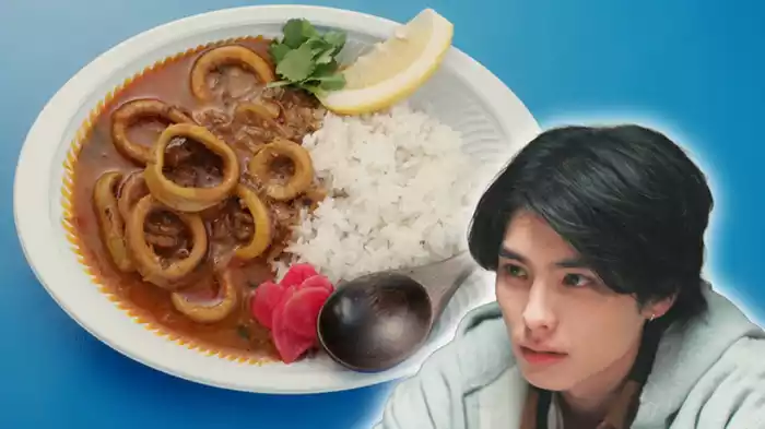 清涼感満載！いかとレモンカレー／静岡県伊東市