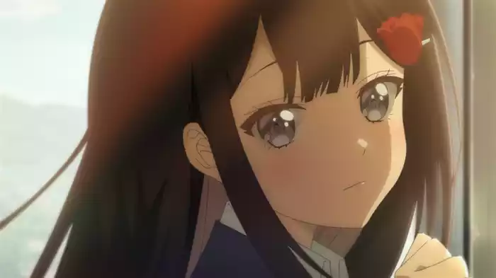チューリップと恋の表情
