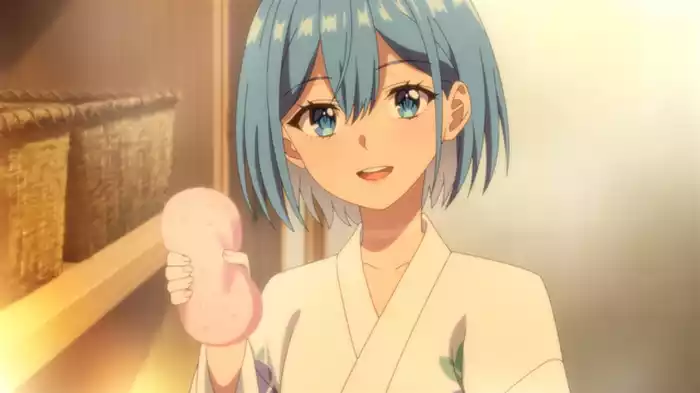 イケメンと朝顔の浴衣