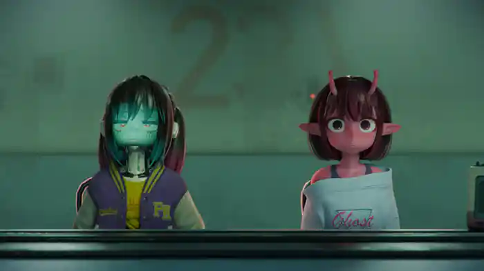 チハルとマキナ