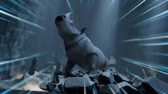 【ノックアウトラウンド】デスストーカー VS シロサイ