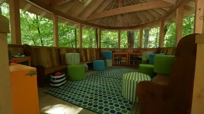 キャンプ場クラブハウス