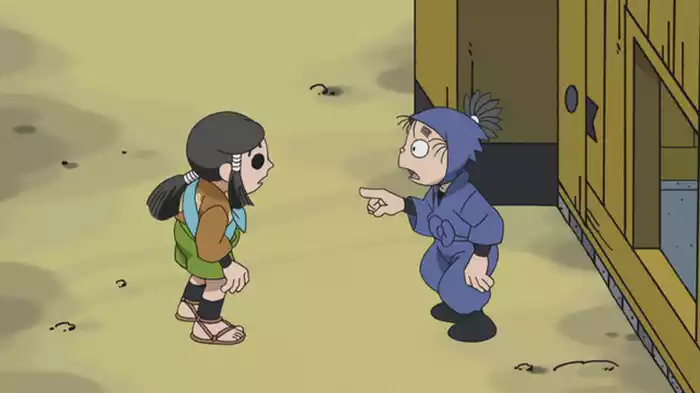 ハニワくんの登校（はにわくんのとうこう）の段