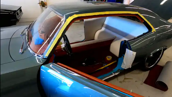 シボレーの色変え