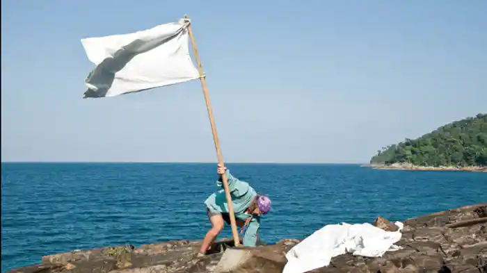 南太平洋の無人島