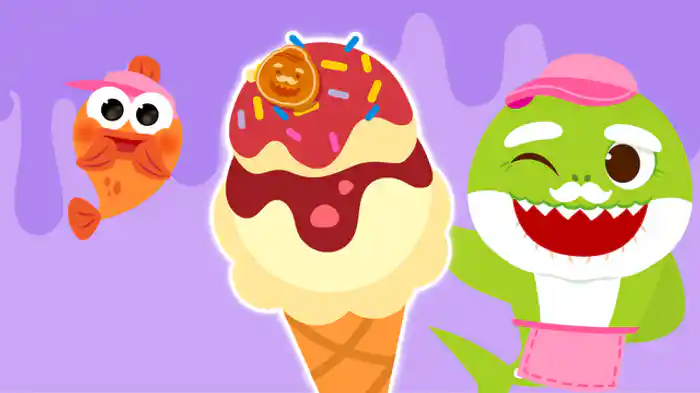 おじいちゃんシャークの アイスクリームトラック/Grandpa Shark’s Ice Cream Truck