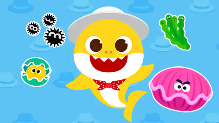 ベイビーシャークの しろい ぼうし/Baby Shark's White Hat