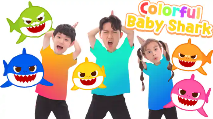 カラフルベイビーシャーク/Colorful Baby Shark