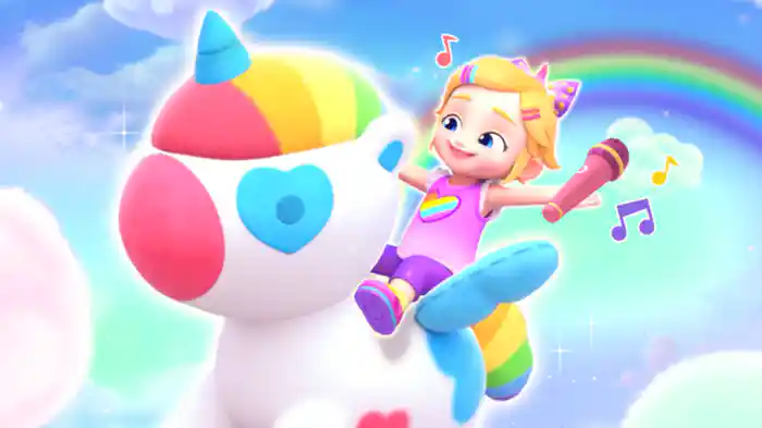 にじいろ ユニコーン/Rainbow Unicorn