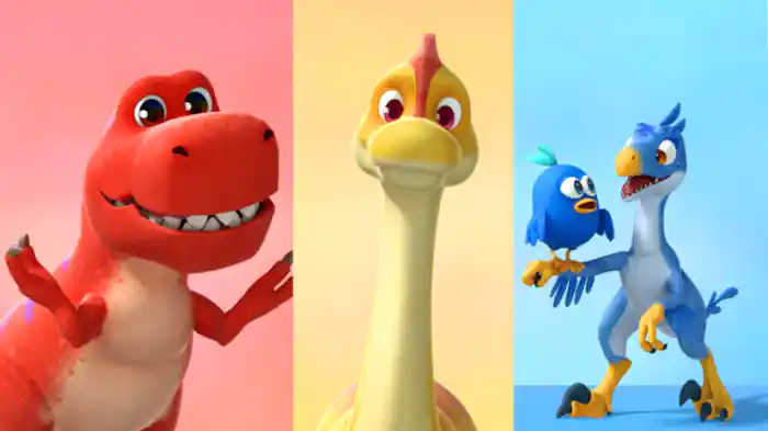 いろをみつけよう／Learn Colors with Dinosaurs