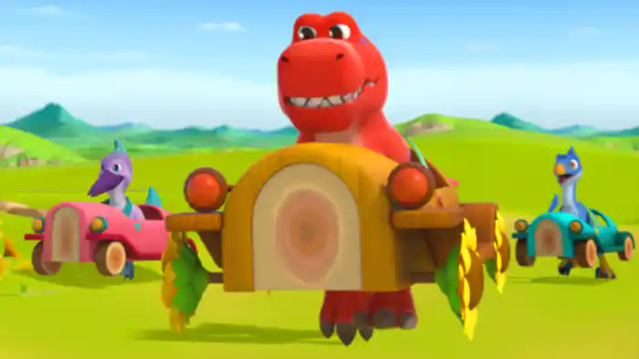 ブンブン！きょうりゅうドライブ／Vroom Vroom! Dino Cars