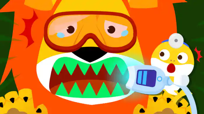 Roar! Big Animals Need Big Dental Work!