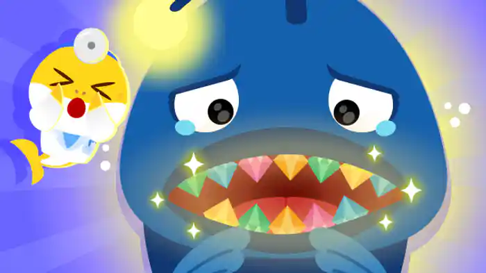 Oh no! The Scary Deep Sea Creatures at the Dentist!