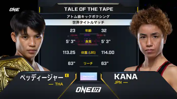 ペッディージャー vs. KANA
