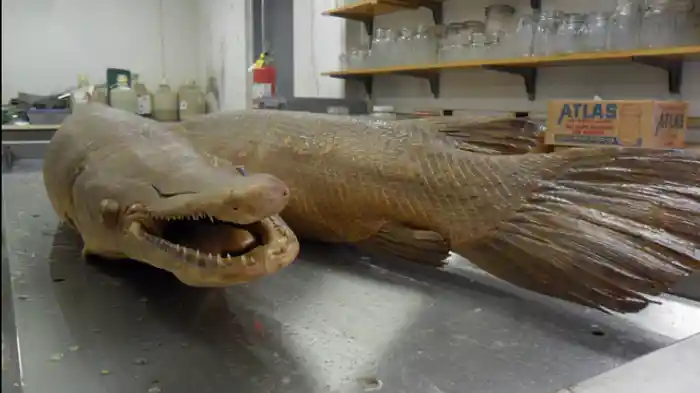 空から降ってきた魚