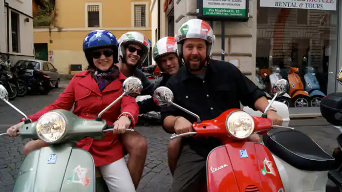 ローマでヴェスパ