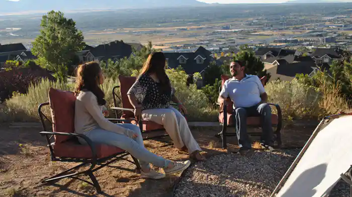 ユタ州山脈の大家族用豪邸