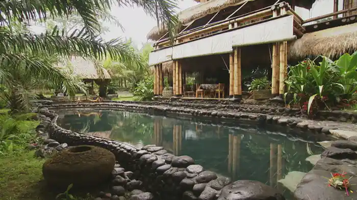 本から抜け出たような家