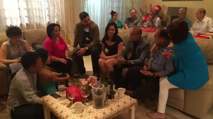 両親のための結婚37周年パーティー