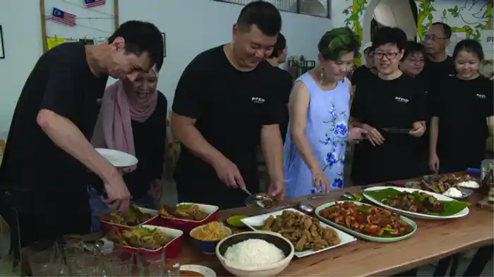 ホームシックの妻のためのパーティー