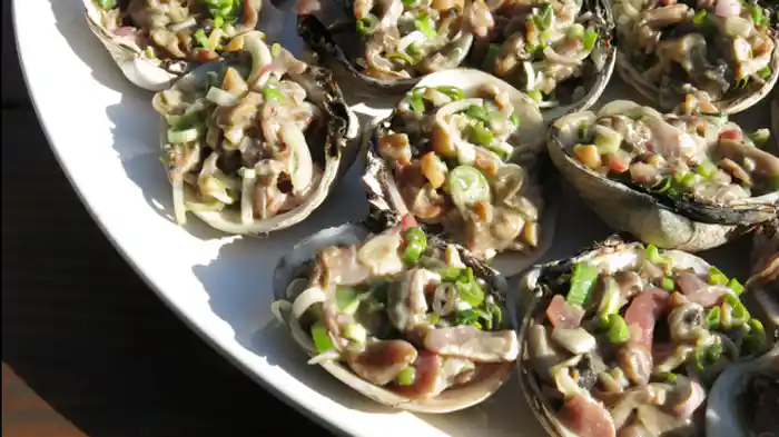 ヒラメ塩釜焼き