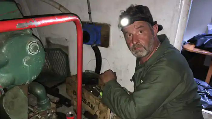 危険な引き揚げ