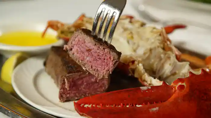 ハンプトンズのシーフード料理