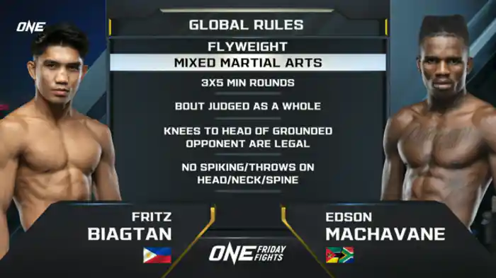 フリッツ・ビアグタン vs. エドソン・マルカバネ