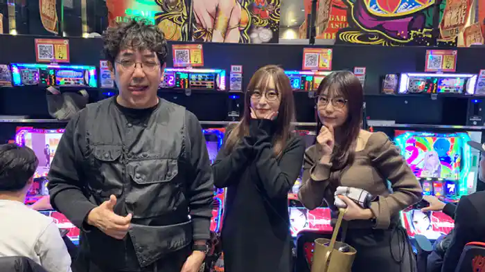 『スタートから好調が続く神谷&ayashiのノリ打ちコンビ』