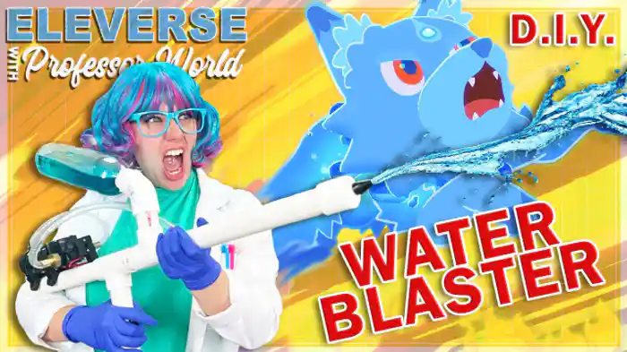 水鉄砲で水圧を学ぼう　-アクロアクアブラスター9000発射！-