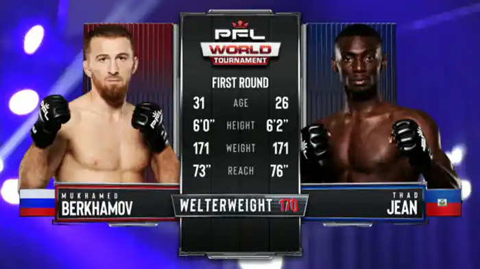 ムカメド・ベルカモフ vs. サド・ジーン