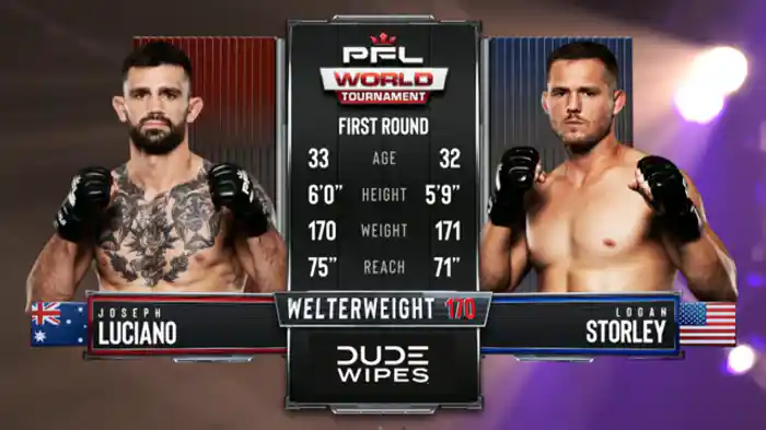 ジョセフ・ルシアーノ vs. ローガン・ストーリー