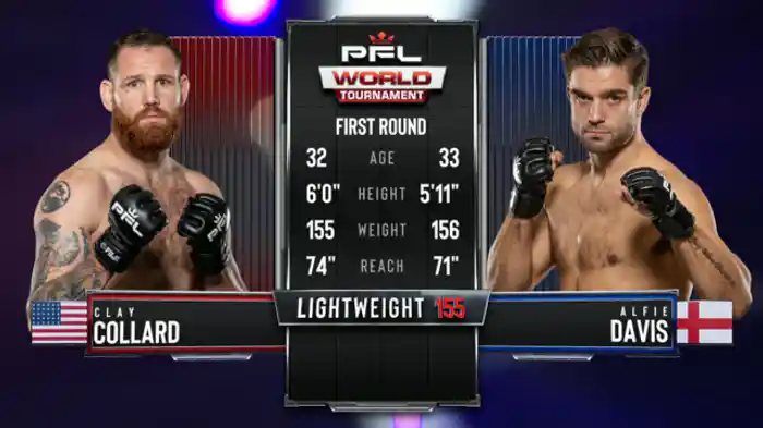 クレイ・コラード vs. アルフィー・デイビス