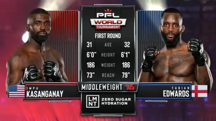 インパ・カサンガネイ vs. ファビアン・エドワーズ