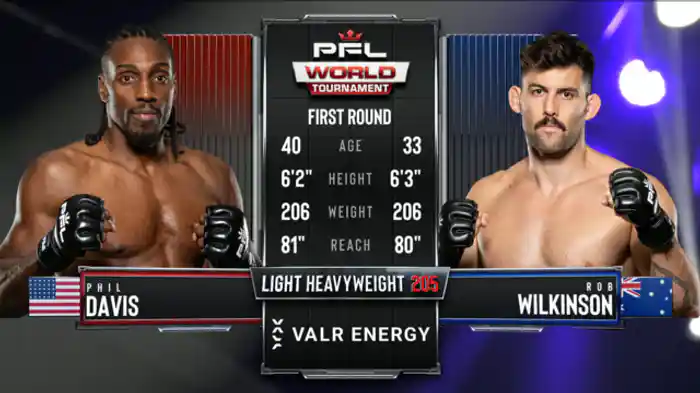 フィル・デイビス vs. ロブ・ウィルキンソン