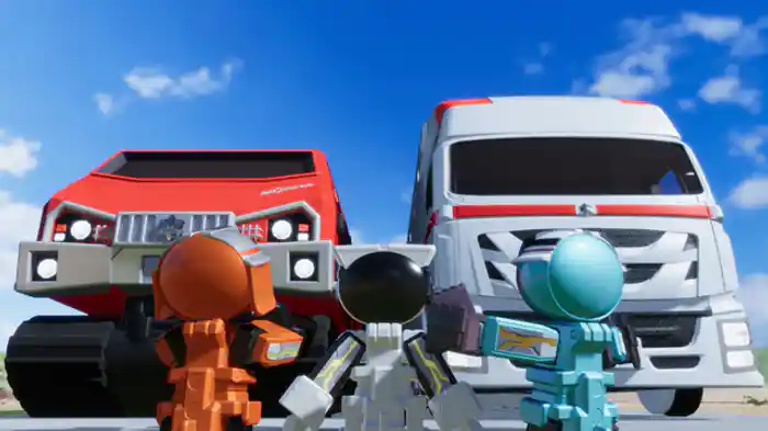 スーパーアンビュランスとレッドサラマンダー