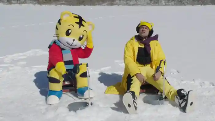 わかさぎをつりにいく！