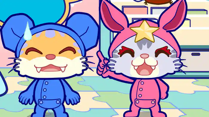 宇宙船ハウス／侵入者の正体は誰！／宇宙船が落ちてきた／ねこ３匹暮らし／パンダうさぎねずみ