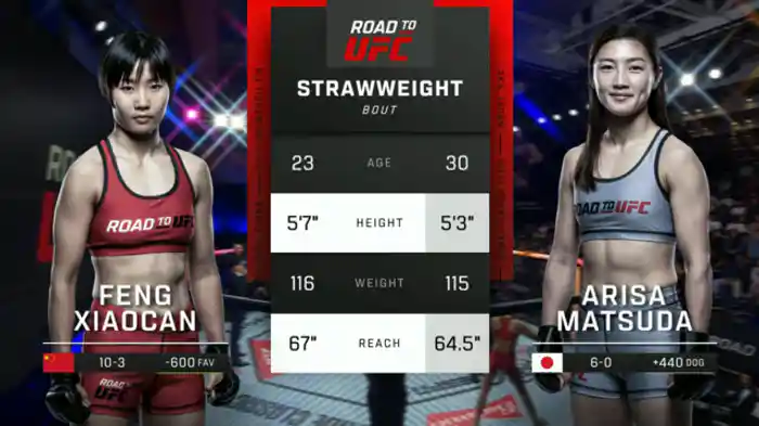 フォン・シャオツァン vs. 松田亜莉紗